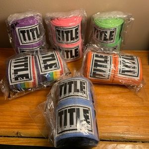 Title Boxing Hand-Wraps, 160”, pack of 6 pairs
